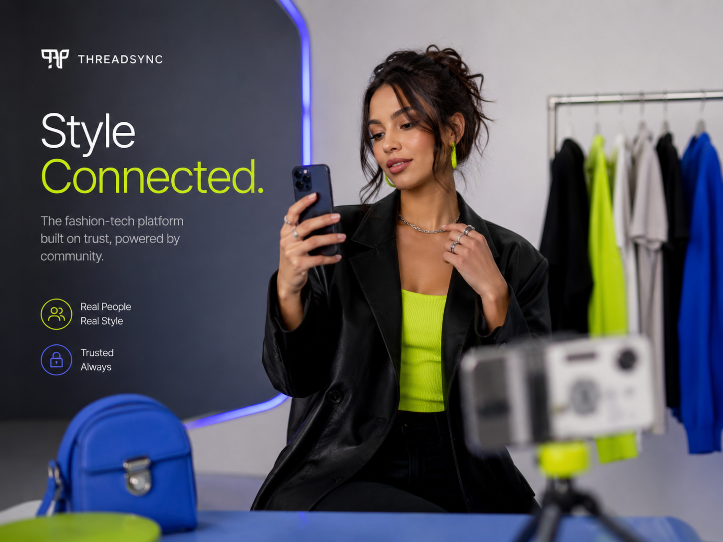 Campaña fashion con creadora y comunidad