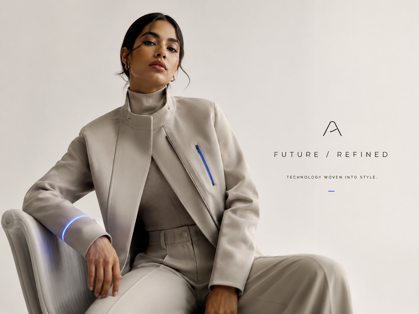 Imagen editorial fashion para VOOX Storefront